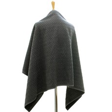 AMENITY TOWEL 人字紋大型飯店浴巾 400g 30支, 深灰色, 1個