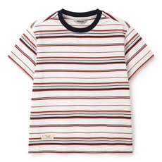 renoma kids 男童先染多色條紋T恤 R2421T117