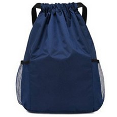 무지 메쉬 다용도 가방 주머니, 네이비, 1개