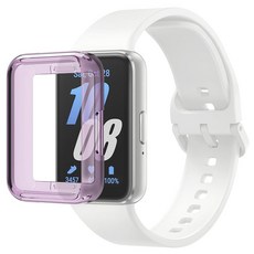 스페이스쉴드 TPU 범퍼 케이스, 투명라벤더, 1개