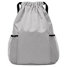 무지 메쉬 다용도 가방 주머니, 그레이, 1개