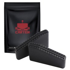 CARTEM 現代 The All-New Grandeur GN7 座椅下方出風口蓋 左 + 右套組, 黑色, 後排出風口