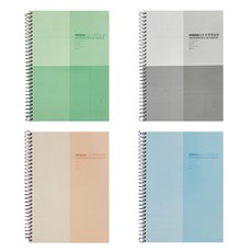 Bfancy 數學練習本 錯題筆記本 2分割 2p + 4分割 2p A套組, 1套