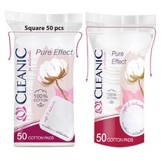 클레아닉 소프트 터치 사각 50p + 소프트터치 50p 기획 세트, 1개