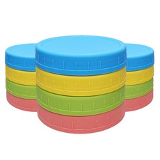 mir 可重複使用PP彩色蓋4種x3入組, 1套