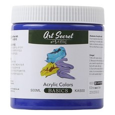 Art Secret 藝術家的秘密 壓克力顏料 Ultramarine KA500, 1色, 500ml