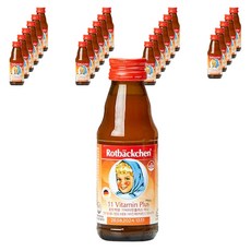 Rotbackchen 11維他命加迷你版, 125ml, 24個