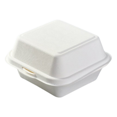 Daeld 漢堡蛋糕牛皮紙容器 白色, 80個