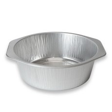 NAPKIN KOREA 鋁製免洗直火圓形容器 DS90 1430ml, 23個