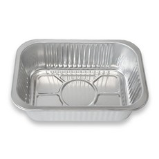 NAPKIN KOREA 鋁製直火方形容器 930ml DS109, 25個