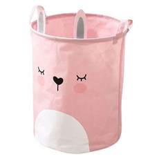 動物角色洗衣籃 兔子, 粉紅色