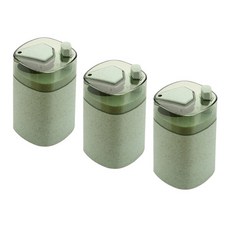 MK ZONE 自動牙籤盒, 綠色, 3個