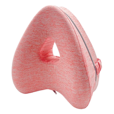 써뉴즈 수면용 딥슬립 꿀잠 다리 쿠션, 핑크