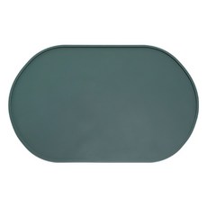 Lanboer 寵物防溢矽膠餐墊 M, 綠色, 1個