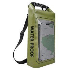 Linben 大容量防水腰包 斜背包 肩背包 2L, 1個, 卡其色