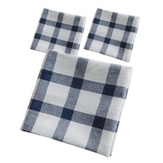 Block Mart 布藝餐桌巾 廚房用布, 3個, TYPE4