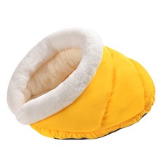 DaySoi 貓咪溫暖好眠躲貓貓屋, 黃色