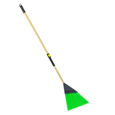 Planex 一鍵式掃帚 大型, 綠色, 1個