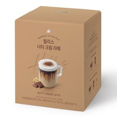 HOLLYS 堅果奶油拿鐵, 20g, 20條, 1盒