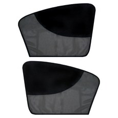 CARCHOIX 圓形汽車遮陽板, 單一顏色, 2個