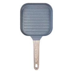 HAKOYA 電磁爐適用多用途大理石不沾平底鍋 HA-XY104 灰色, 1個, 18.5cm