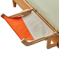 둥둥펫 고양이 튼튼한 침대 창틀 걸이형 해먹, 오렌지, 1개