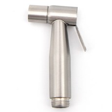 natureahn 浴室清掃不鏽鋼噴槍頭, 銀色