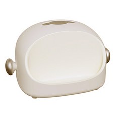 아티홈 귀여운 안경 수납 티슈 케이스, 크림화이트, 1개