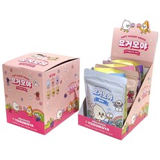 Yogumoya 優格方塊 17g*3種+起司方塊 17g*3種組, 原味、草莓、藍莓、起司 原味、起司草莓、起司藍莓, 1組