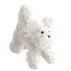 yarna 모루 강아지 놀아줘멍 인형 만들기 1마리 DIY 패키지 + QR동영상 세트, 2 아이보리, 1세트