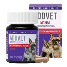 애드벳 반려동물 영양제, 30정, 심장/간, 1개