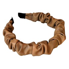 수스다 레더 스크런치 머리띠 4183