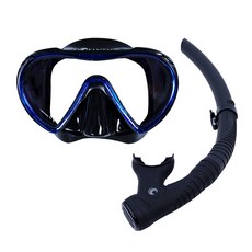 OCEANTAG SEEMON 浮潛面鏡組, 藍色