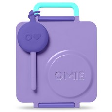 OMIE 第2代Omibox Omiford兒童保溫便當餐具叉子組, 紫色, 1套