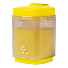 Atihome Good Life簡約牙籤盒, 1個, 黃色