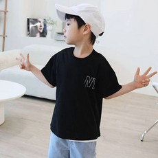 sonyun market 兒童霓虹笑臉短袖T恤