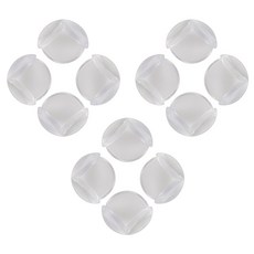 DAILYSHARE 圓角防撞護角 12入, 1個, 透明