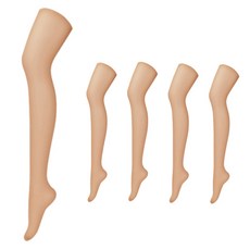 판도라by비비안 여성용 고탄력 팬티 스타킹 20D 5p