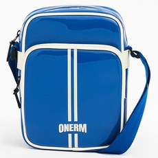 千禧復古斜背包, 藍色