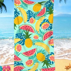 Healthydot 度假沙灘巾, 水果, 1個