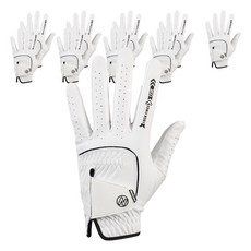 Neoglove 男女通用指尖高爾夫手套 左手用, 10個, 白色