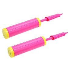 PARTYSHOW 手動打氣筒, 粉紅色, 2個