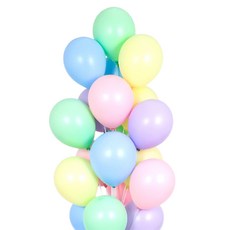 파티쇼 파티 장식 풍선 20종 세트, 매트파스텔혼합, 1세트