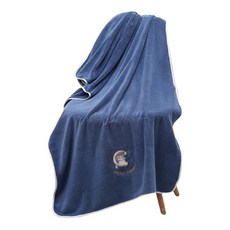 Sonnyo 柔軟月兔沙灘巾 70 x 140 cm, 1個, 07 海軍藍