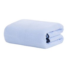 Sonio Happy Day 柔軟沙灘巾 70 x 140 cm, 1個, 02 藍色