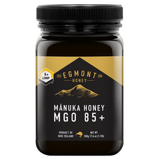 egmonthoney UMF 5+ MGO 85+ 麥盧卡蜂蜜, 1個, 500g