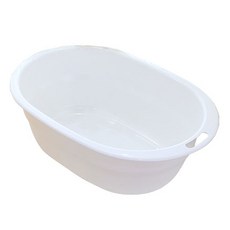 AllULiving Ollyou 嬰兒 幼兒浴盆, 白色