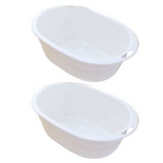 AllULiving Ollyou 嬰兒浴盆 2入, 白色