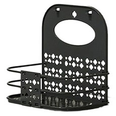 Poebeobin 壁掛式折疊洗衣籃, 黑色