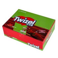 twizel 夾心螺旋形長條軟糖 西瓜口味, 70g, 12包